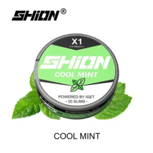 Cool Mint - IGET SHION X1 Nicotine Pouch 12mg - IGET Vape Shop