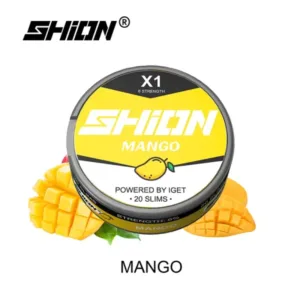 Mango - IGET SHION X1 Nicotine Pouch 6mg - IGET Vape Shop